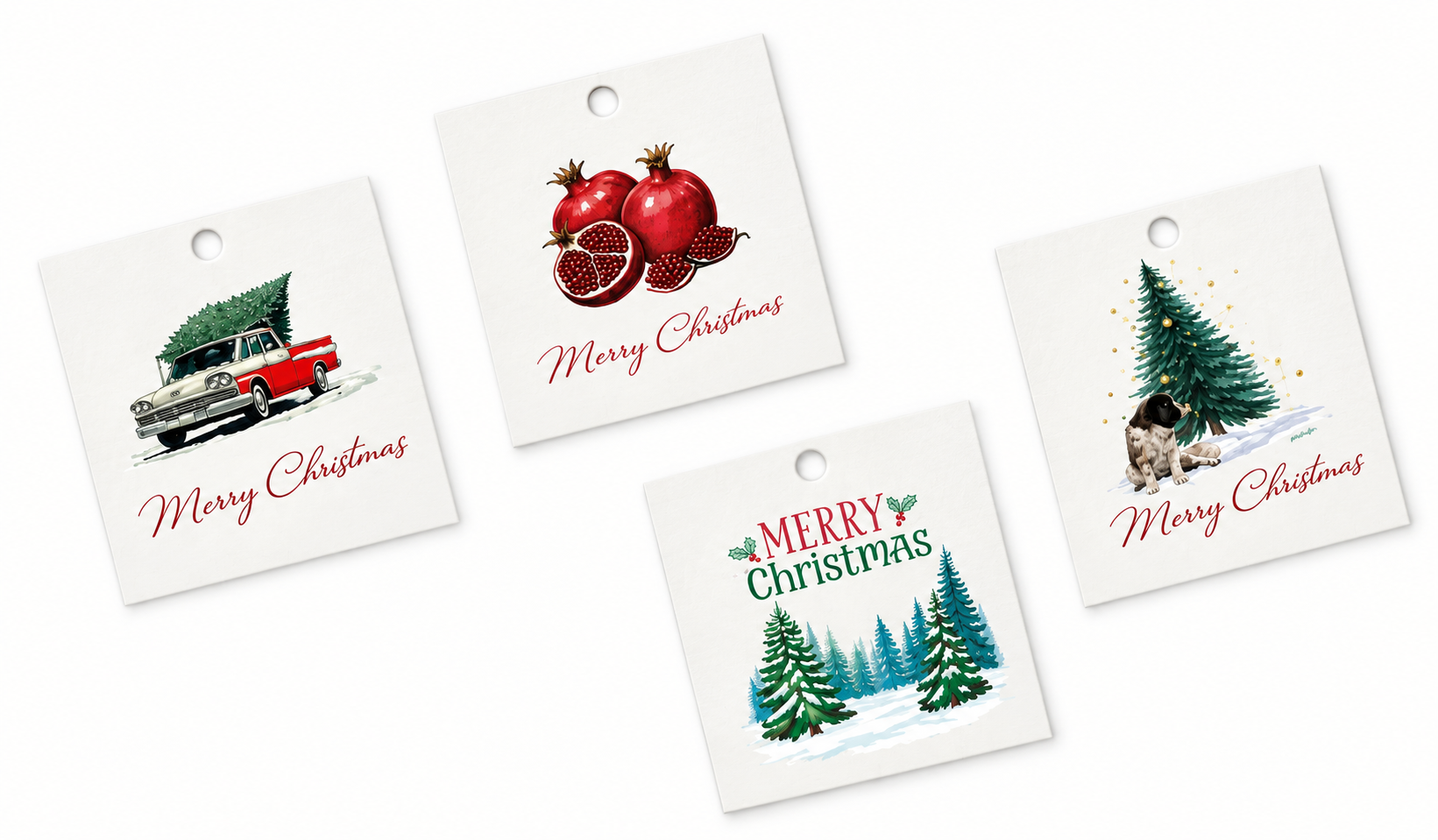 Christmas Gift Tags (Pack of 12)